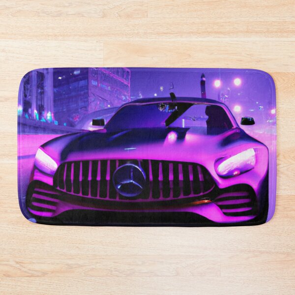 Item preview, Cyberpunk Mercedes Benz AMG GT in the streets designed and sold by SpaceCars.