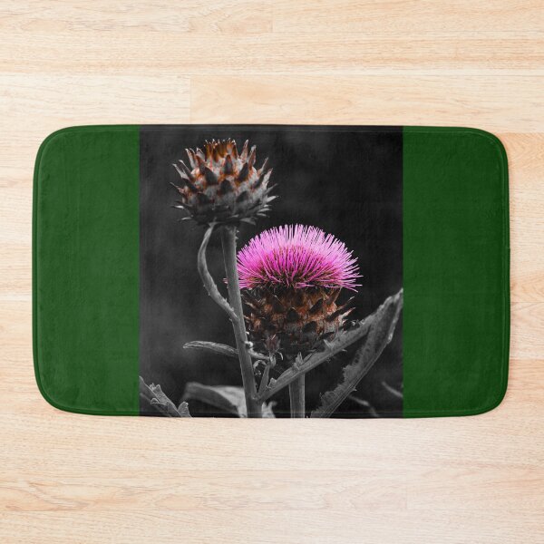 Item preview, Cardoon Flower Carmine Effects Vert Nature Beauty designed and sold by eddiebarronshop.