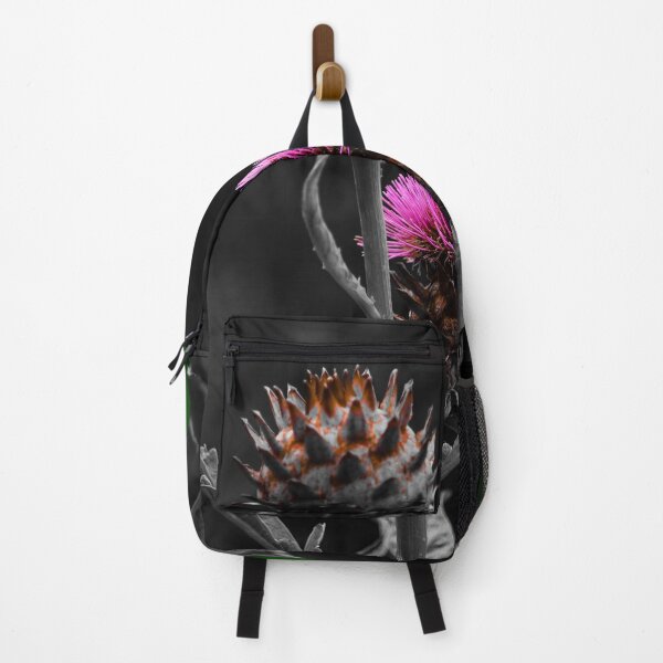 Item preview, Cardoon Flower Carmine Effects Vert Nature Beauty designed and sold by eddiebarronshop.