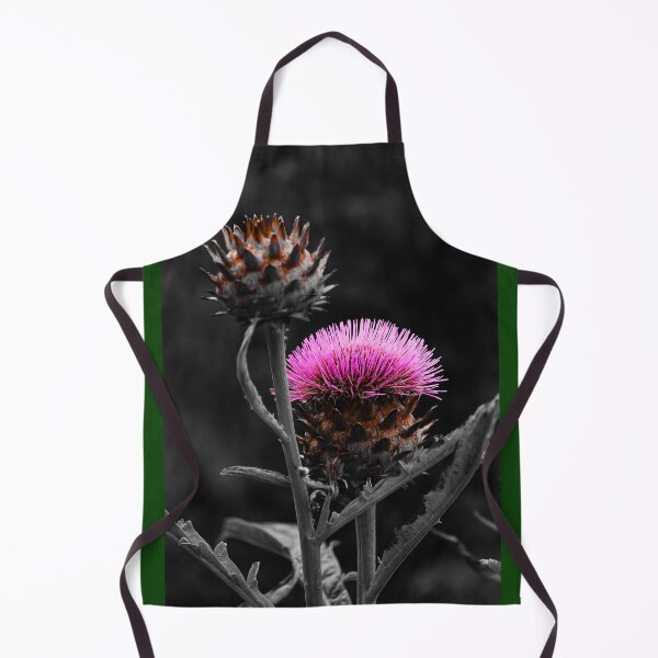 Item preview, Cardoon Flower Carmine Effects Vert Nature Beauty designed and sold by eddiebarronshop.