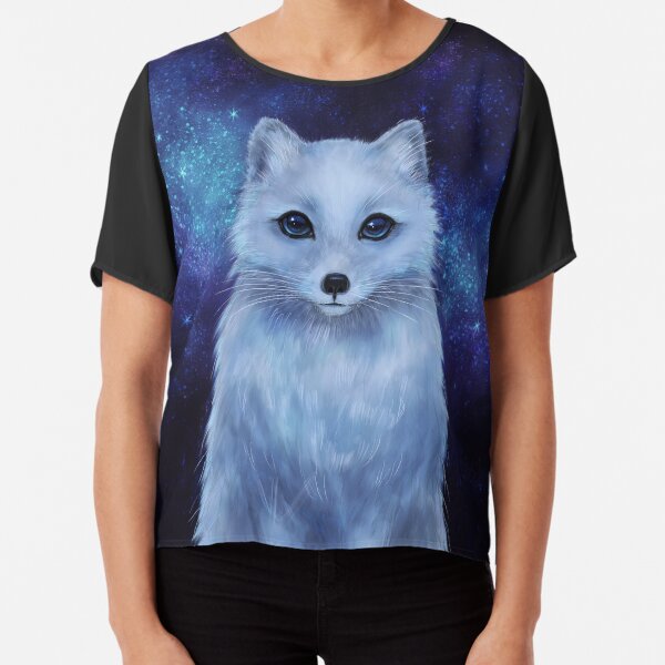 Arctic Fox Chiffon Top