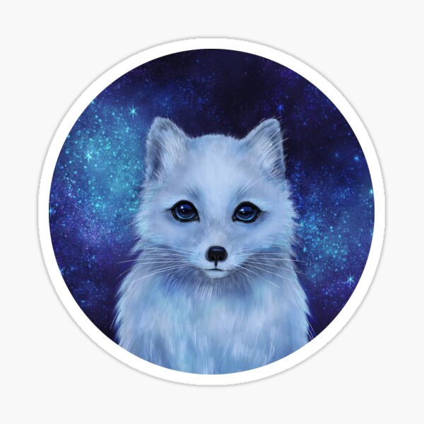 Arctic Fox Sticker