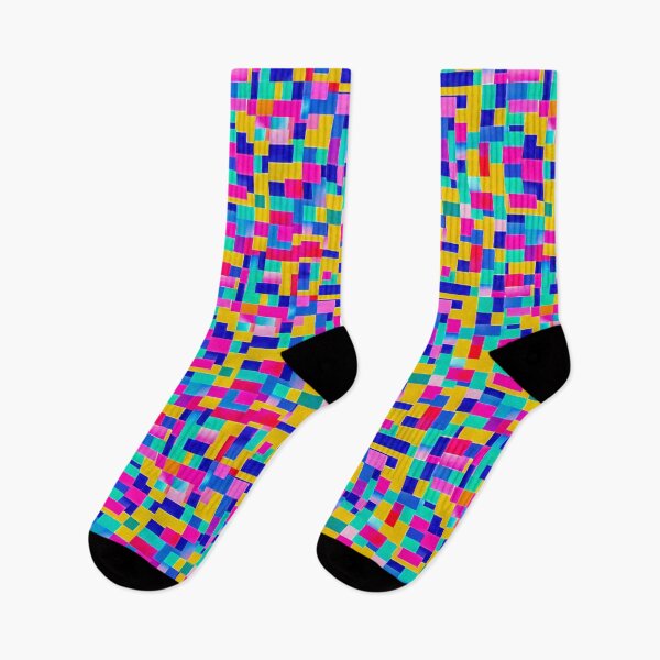 Item preview, Multicolor square pattern 3 designed and sold by shrolts.