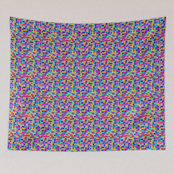 Item preview, Multicolor square pattern 3 designed and sold by shrolts.
