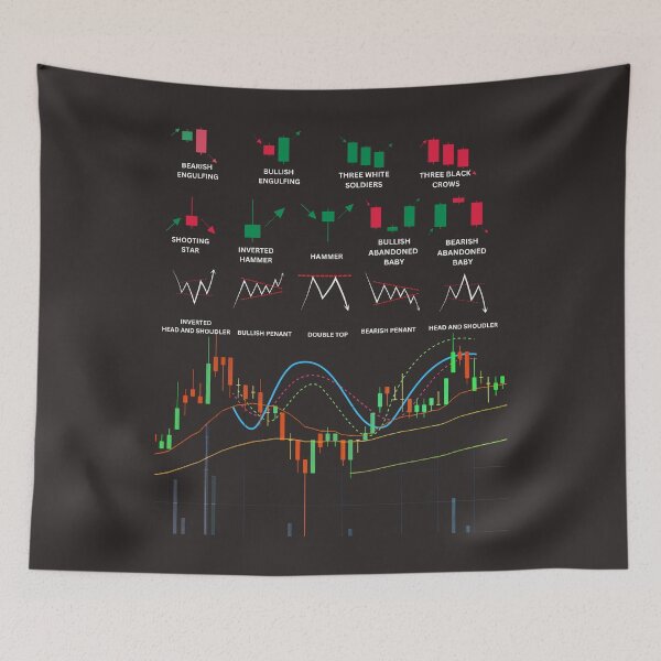 Item preview, Day Trader Gift, Unique gift for stock market, forex, crypto, and options trader, Charts, patterns, Indicators designed and sold by TradingTeesKids.