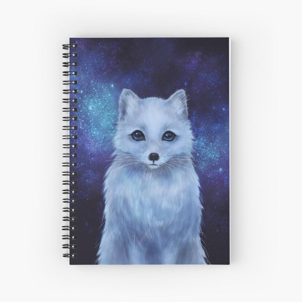 Impression Artistique Le Renard Arctique Par Ariaillustr Redbubble