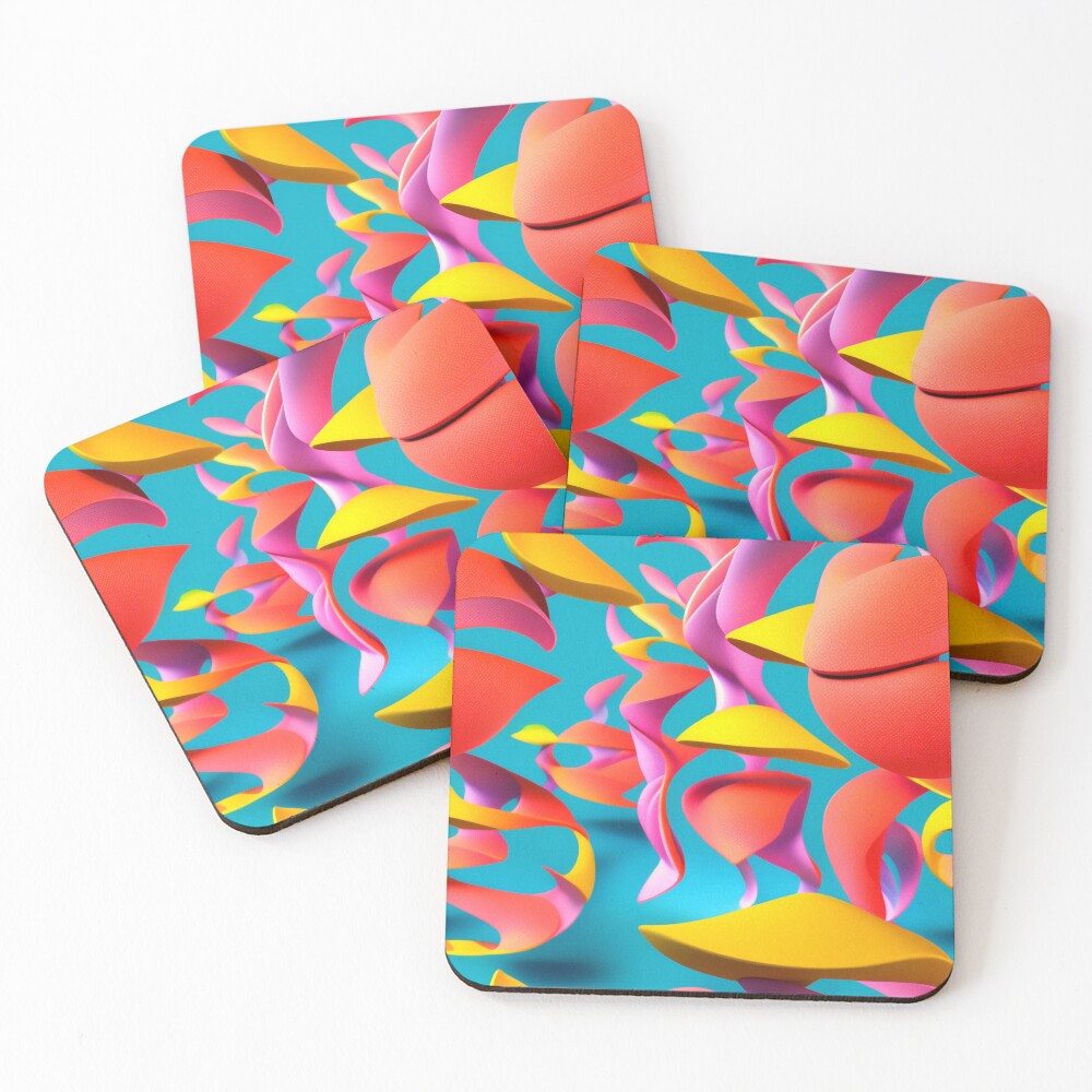 Item preview, Coasters (Set of 4) designed and sold by zcabask.