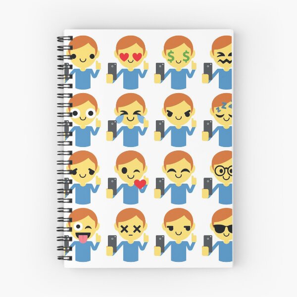 Item preview, Selfie Boy Emoji   designed and sold by HippoEmo.