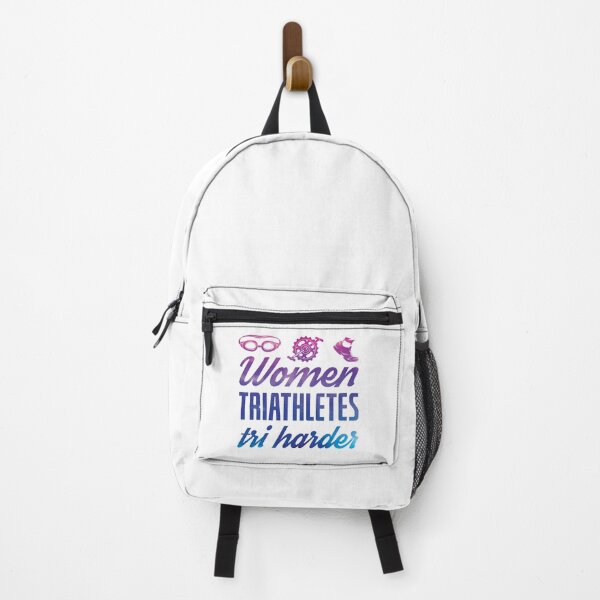 Item preview, Women Triathletes Tri Harder Cute Triathlon designed and sold by jaygo.