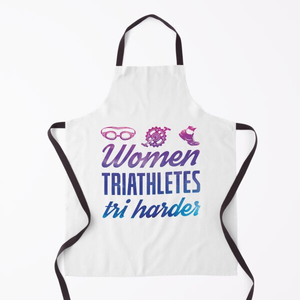 Item preview, Women Triathletes Tri Harder Cute Triathlon designed and sold by jaygo.