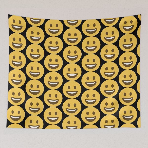Item preview, Happy Smiley Face Emoji designed and sold by PrintPortal.