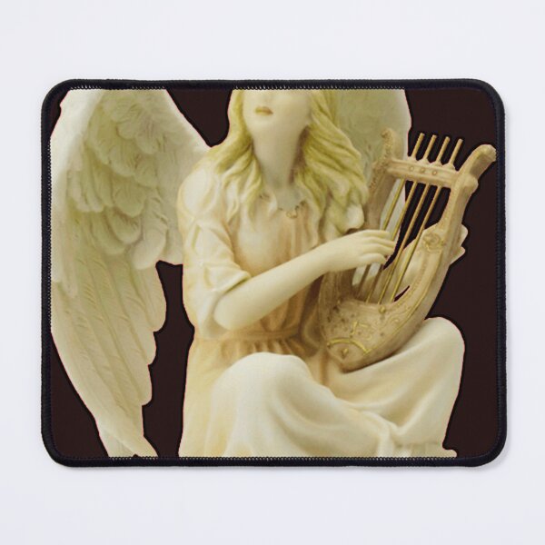 Item preview, Angel with harp - Cute designed and sold by abudesigner.