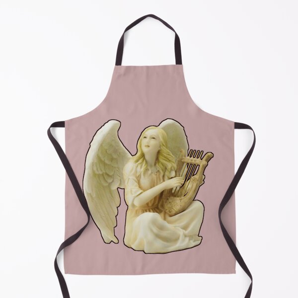 Item preview, Angel with harp - Cute designed and sold by abudesigner.