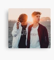 Martinez Twins Canvas Print