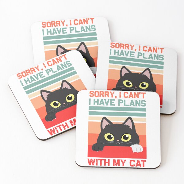 Item preview, Sorry I Can't I Have Plans With My Cat designed and sold by cybersilverhand.