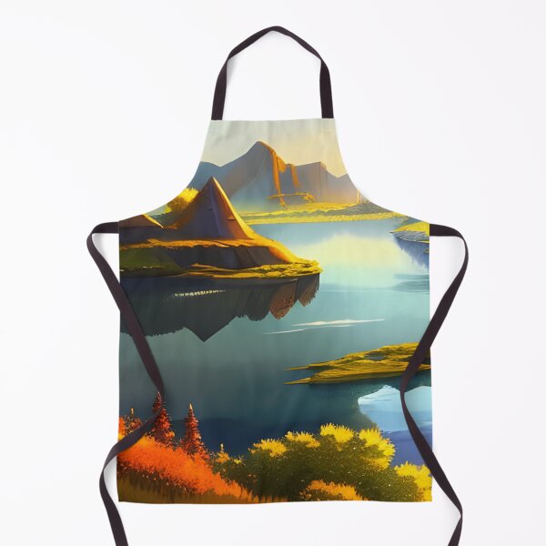 Item preview, Lake, watercolor, Ai Generated Art  designed and sold by ACC .