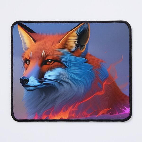 Item preview, Fox and Fire, Ai Generated Art  designed and sold by ACC .