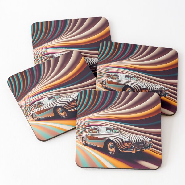 Item preview, Optical illusion car ride in a tunnel wallpaper designed and sold by osssoconcept.