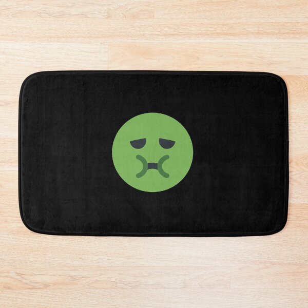 Item preview, Green Happy Smiley Face Emoji Ready to Puke designed and sold by PrintPortal.