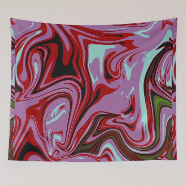 Item preview, Abstract Liquid psychedelic Metallic Marble Art Paint- Elegant psychedelic Marble art designed and sold by MAEffects.