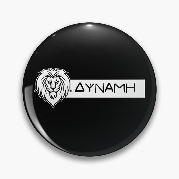 Item preview, Lion Thenami Δύναμη Strength designed and sold by Yiorgos Designs.