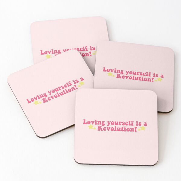 Item preview, Motivational Quotes - " Loving Yourself Is A Revolution! "  designed and sold by Kodexstore.