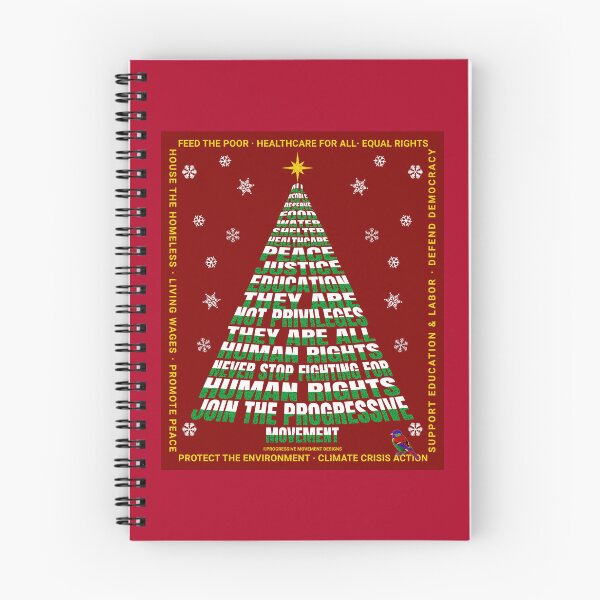 Artikelvorschau, PMD00201 Progressive Movement Designs Weihnachtsbaum der Menschenrechte auf Purpurrot mit regenbogenfarbenem Vogel für Progressive entworfen und verkauft von ProgressiveLeft.