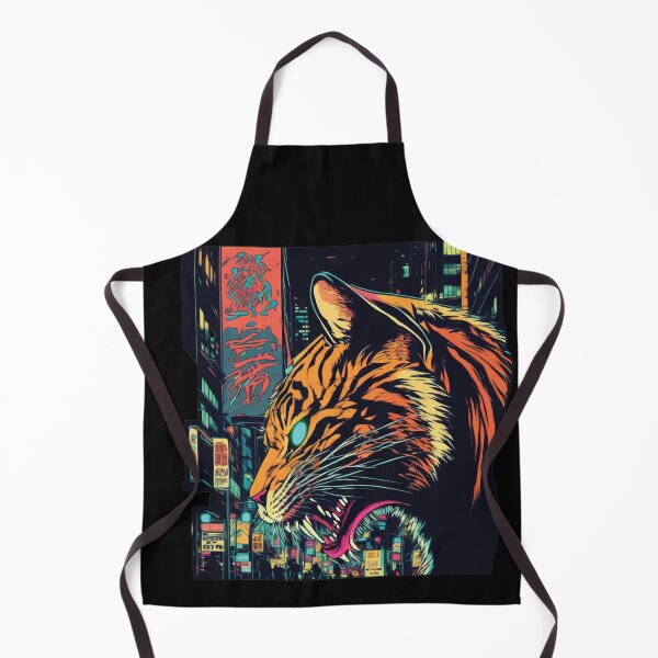Artikelvorschau, Cyberpunk Neon Tiger #3 entworfen und verkauft von PhiloSophyEye.