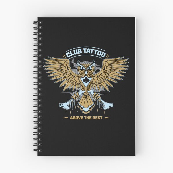 Item preview, Hedwig Club Tattoo designed and sold by ClubTattoo.