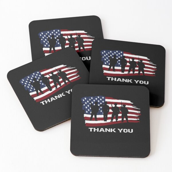 Item preview, American USA Flag Thank You Veterans designed and sold by Baudendistel.