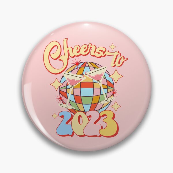 Item preview, Happy new year 2023 cheers to 2023 retro disco ball New Year’s Eve party  designed and sold by DesignsbyMona.