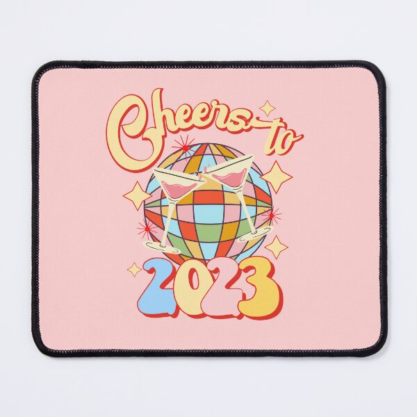 Item preview, Happy new year 2023 cheers to 2023 retro disco ball New Year’s Eve party designed and sold by DesignsbyMona.