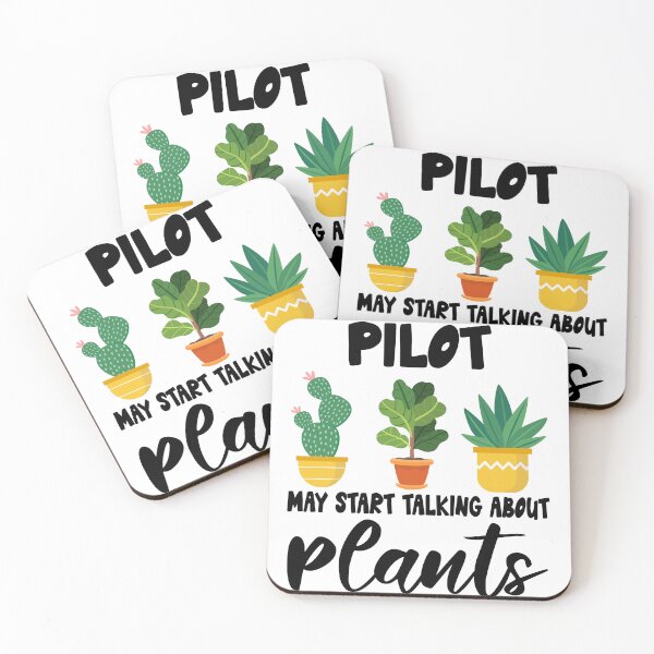 Item preview, pilot Plant Lovers, pilot Plant Lover Gift, pilot Gardener designed and sold by Dogs Geeky⭐⭐⭐⭐⭐.