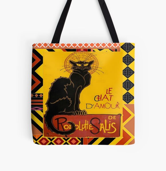 Le Chat Noir Tote Bags for Sale | Redbubble