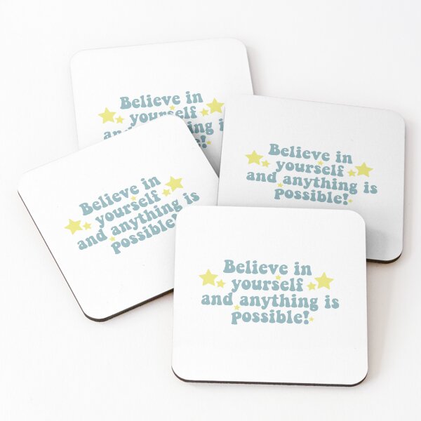 Item preview, Motivational Quotes - "Believe In Yourself And Anything is Possible"  designed and sold by Kodexstore.