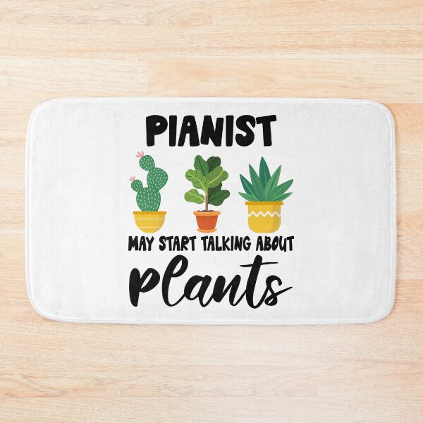 Item preview, pianist May Start Talking About Plants,pianist Dad Husband Gardener Gardening designed and sold by Dogs Geeky⭐⭐⭐⭐⭐.
