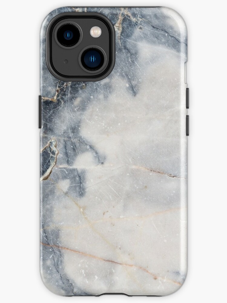 Funda de teléfono de mármol, funda resistente para iPhone, funda