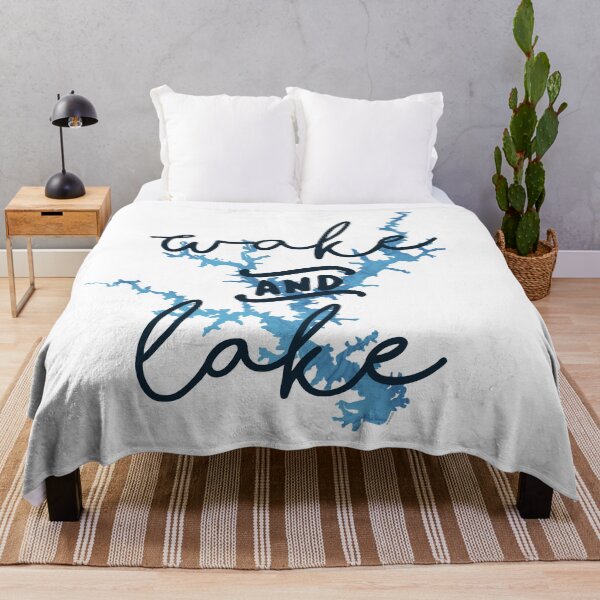 Item preview, Wake & Lake at Lake Jackson designed and sold by DRHArtistry.