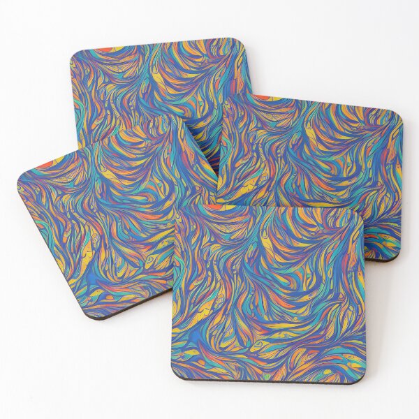 Item preview, Abstract psychedelic pattern designed and sold by CasualMadness.