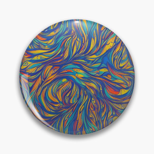 Item preview, Abstract psychedelic pattern designed and sold by CasualMadness.