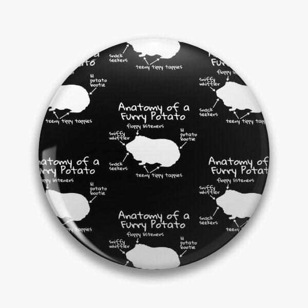 Item preview, Anatomy Of A Guinea Pig Funny Furry Potato Pet Gift designed and sold by Baudendistel.