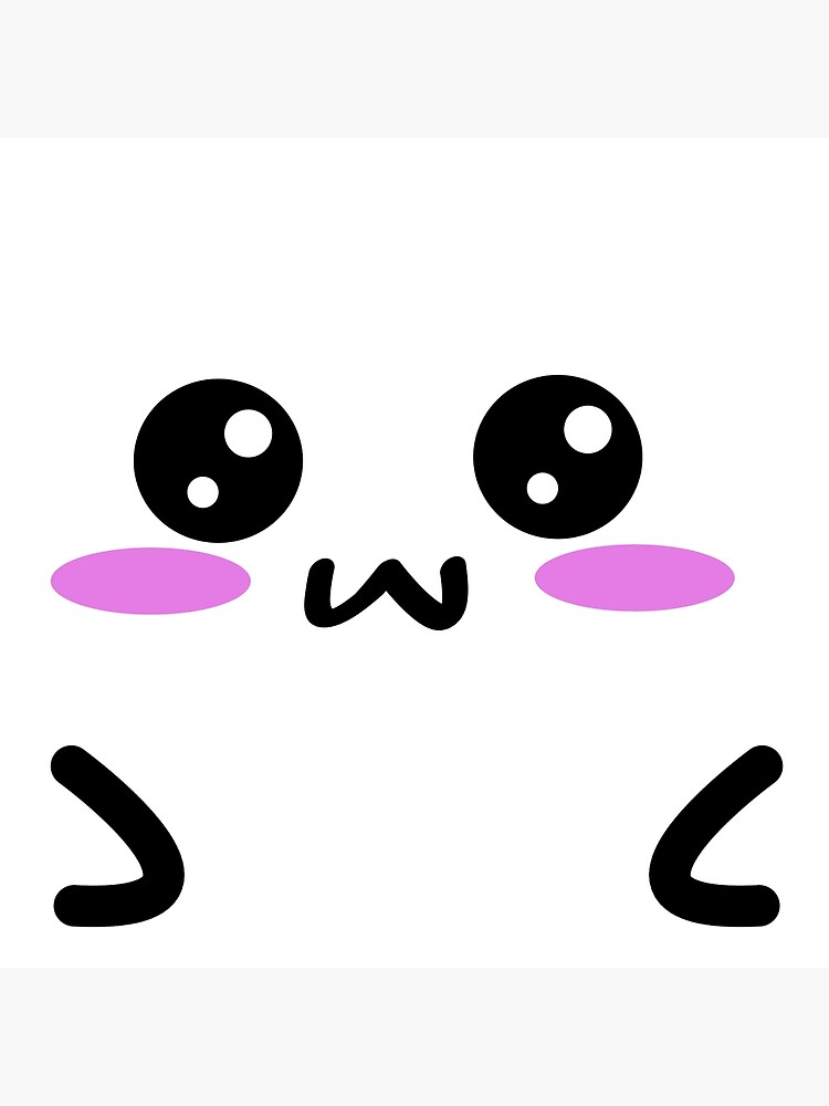 Kawaii Faces SVG Cute Cartoon Emoji Faces Svg Anime Faces - Etsy Denmark