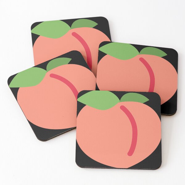 Item preview, Peach Emoji Icon designed and sold by PrintPortal.