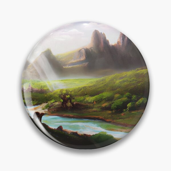 Item preview, Artsy Garden in the mountains next to the river! designed and sold by DEKA777.