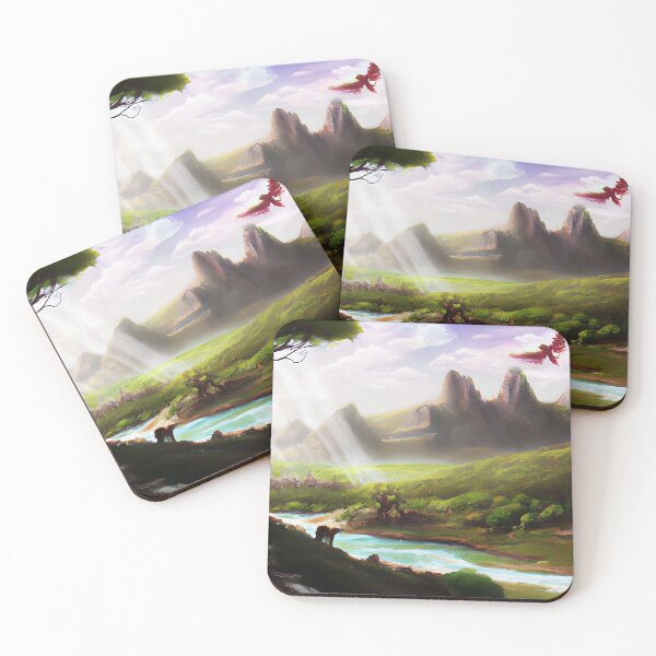 Item preview, Artsy Garden in the mountains next to the river! designed and sold by DEKA777.