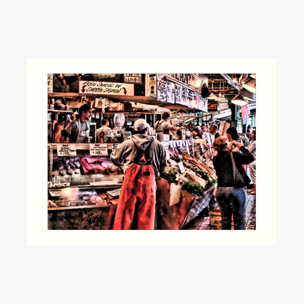 Pikes Place Art Print