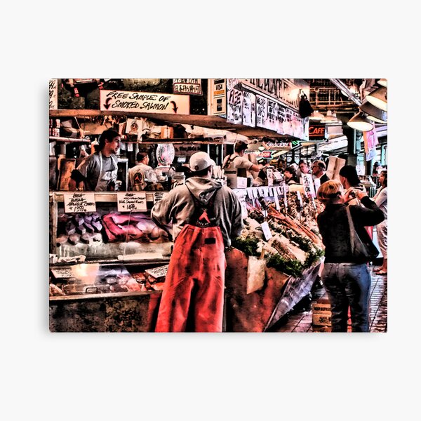 Pikes Place Canvas Print