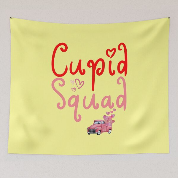 Item preview, Cupid Squad heart, funny valentine's day gift for group designed and sold by Benchamart.