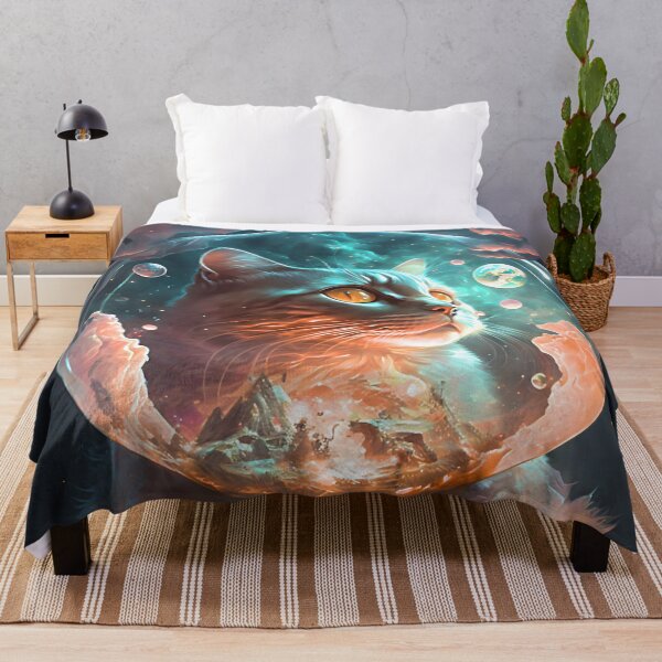 Item preview, Tiger Cat in a universe Buble designed and sold by Tuko Designs.