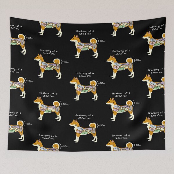 Item preview, Anatomy Of A Shiba Inu Funny Dog Gift designed and sold by Baudendistel.
